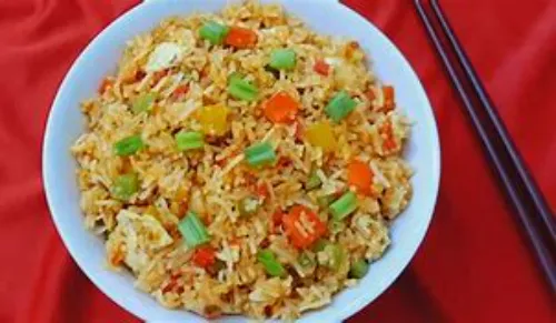 Egg Fried Rice (Schezwan)